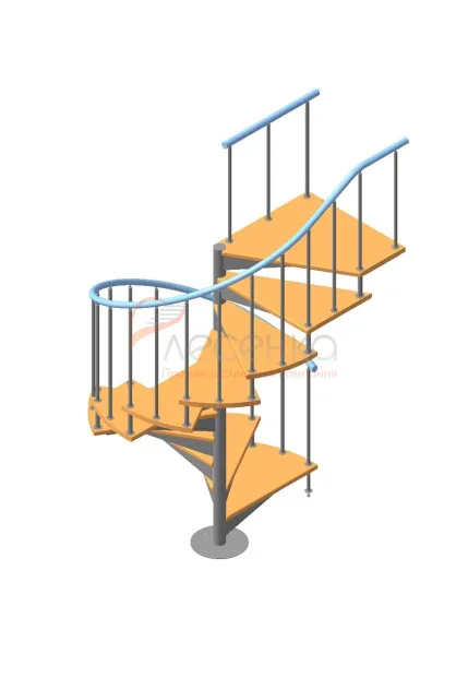 Винтовая лестница ЛЕС-1,8 - фото 2