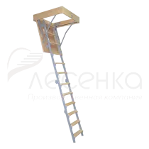 Видео сборки лестницы - Комбинированная чердачная лестница ЧЛ-06