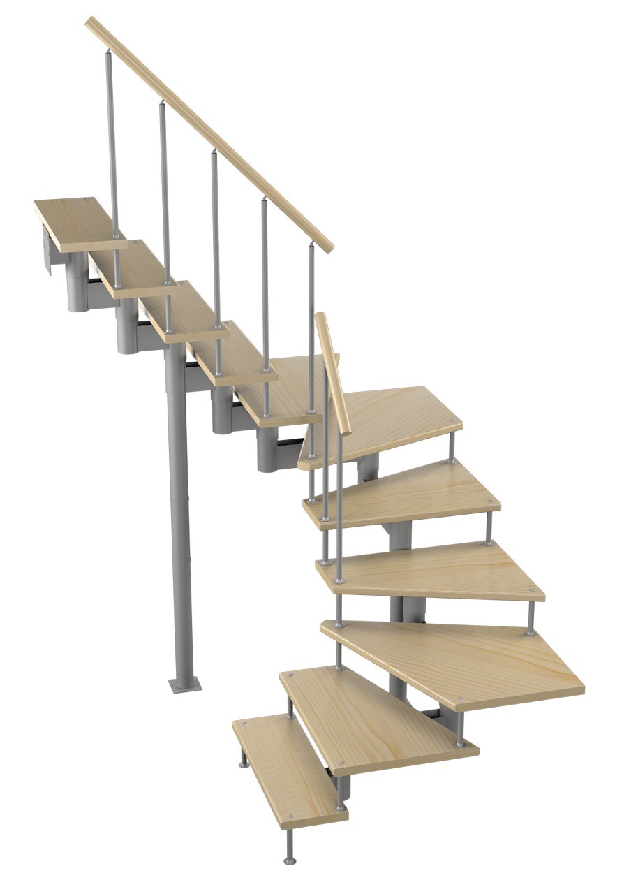 Лестница h1. Модульная винтовая лестница. Размеры лестницы спринт.