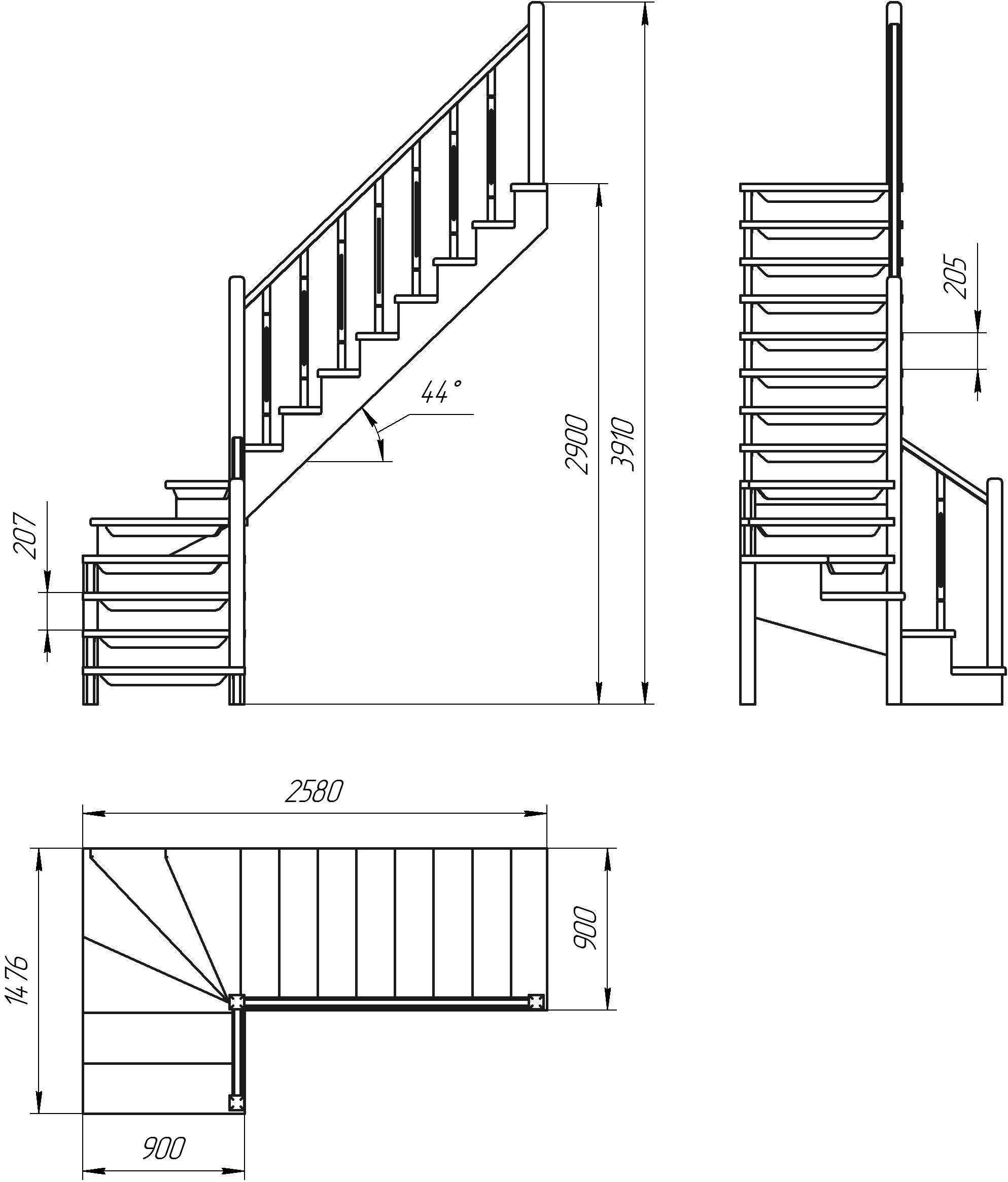 Типы размеров лестницы. Деревянная межэтажная лестница лес-09. Деревянная межэтажная лестница лес-09 поворот 90. Схема лестницы на второй этаж 2на2. Лестница лес поворот 90 градусов.