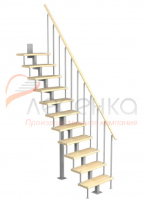 Модульная малогабаритная лестница Линия (h 2475-2700)