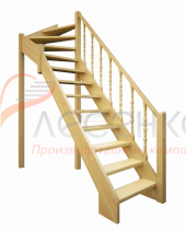 Видео сборки лестницы - Деревянная межэтажная лестница ЛЕС-715