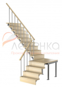 Комбинированная межэтажная лестница ЛЕС-15